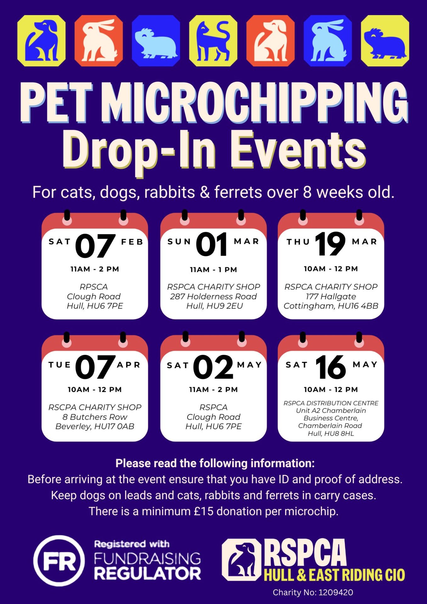 Pet Microchipping Events