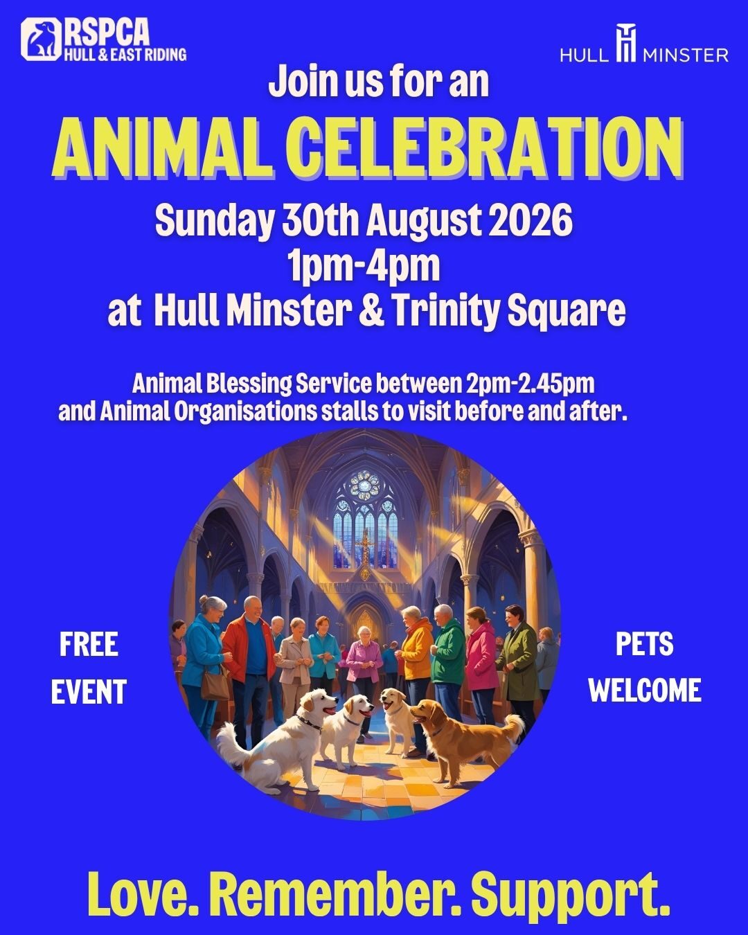 Animal Celebration Event and Animal Blessing returns for 2026